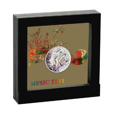 Music Tree 2023 17.5 Gram Gümüş Sikke Coin (999) - 3