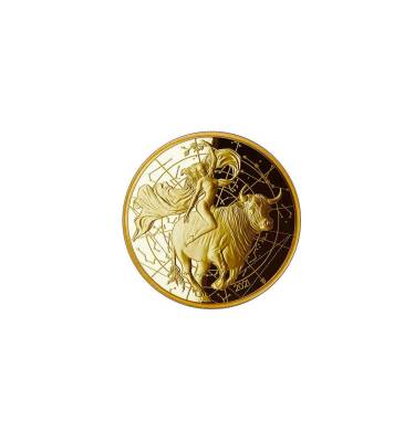 Myth | The Seduction Of Europa | 1 gr. 999.9 Proof Gold Bar - 1
