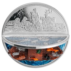 Noah's Ark Case 5$ 2 Ons Gümüş Sikke Coin (999.0) - 4