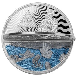 Noah's Ark Case 5$ 2 Ons Gümüş Sikke Coin (999.0) - 5
