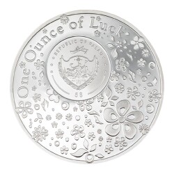  Ounce Of Luck 2024 1 Ounce 31.10 Gram Silver Coin (999) - 3