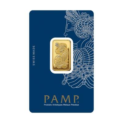 Pamp Suisse 10 Gram Gold (999.9) 24K Gold Bar - 1