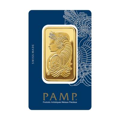 Pamp Suisse 100 Gram Gold (999.9) 24K Gold Bar - 1