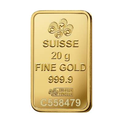 Pamp Suisse 20 Gram Gold (999.9) 24K Gold Bar - 3
