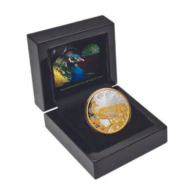 Peacock 2024 1 Ons 31.10 Gram Gümüş Sikke Coin (999) - 1