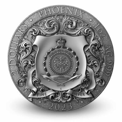 Phoenix 1 Ons 31.10 Gram Gümüş Sikke Coin (999) - 2