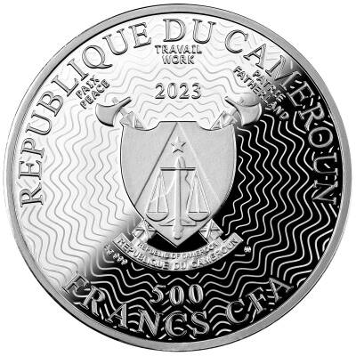 Pluton Case 500 CFA Gümüş Sikke Coin (999.0) - 3