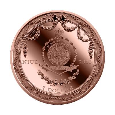 Pocket Clock 2023 1 Ons 31.10 Gram Gümüş Sikke Coin (999) - 2