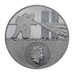 Real Heroes Firefighter 2021 3 Ons 93.30 Gram Gümüş Sikke Coin (999) - 3