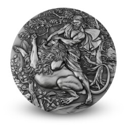 Samson 2 Ons 62.20 Gram Gümüş Sikke Coin (999) - 1