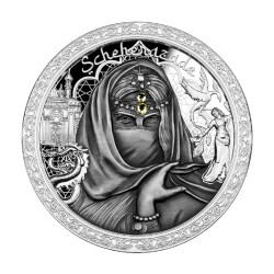 Scheherazade One Thousand And One Nights 2023 2 Ounce 62.20 Gram Silver Coin (999) - 1