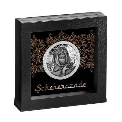 Scheherazade One Thousand And One Nights 2023 2 Ounce 62.20 Gram Silver Coin (999) - 3