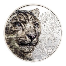 Snow Leopard 2024 1 Ons 31.10 Gram Gümüş Sikke Coin (999.9) - 2