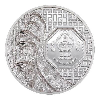 Snow Leopard 2024 1 Ounce 31.10 Gram Silver Coin (999.9) - 3