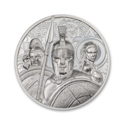 Sparta Silver 2023 1 Ons 31.10 Gram Gümüş Sikke Coin (999) - 2