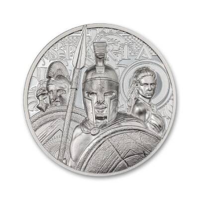 Sparta Silver 2023 1 Ounce 31.10 Gram Silver Coin (999) - 2