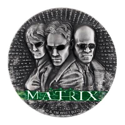 The Matrix 2023 2 Ons 62.20 Gram Gümüş Sikke Coin (999) - 1