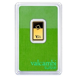 Valcambi 5 Gram Green Bar Altın (999.9) 24 Ayar Külçe Altın - 1