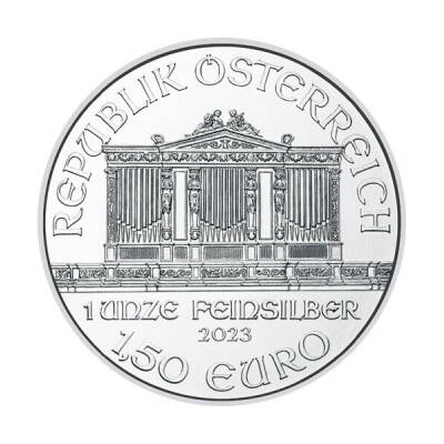 Vienna Philharmonic (2023) 1 Ons Gümüş Sikke Coin (999.9) - 2