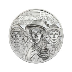 Wild West 2024 1 Ons 31.10 Gram Gümüş Sikke Coin (999.9) - 1