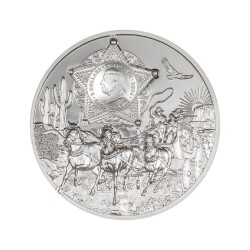 Wild West 2024 1 Ons 31.10 Gram Gümüş Sikke Coin (999.9) - 2