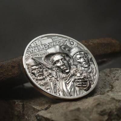 Wild West 2024 1 Ons 31.10 Gram Gümüş Sikke Coin (999.9) - 3