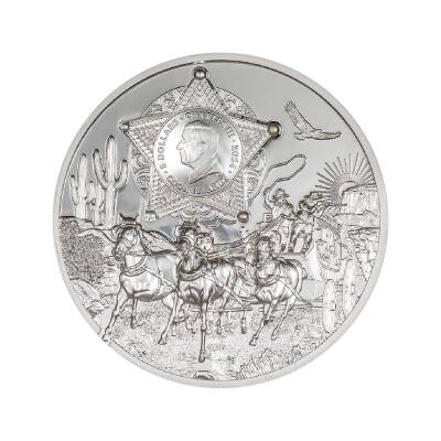 Wild West 2024 1 Ounce 31.10 Gram Silver Coin (999.9) - 2
