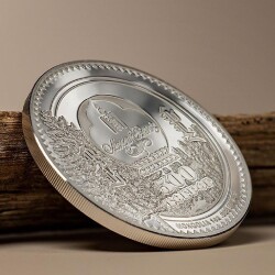 Woodland Spirits Chipmunk 2023 1 Ounce 31.10 Gram Silver Coin (999) - 4